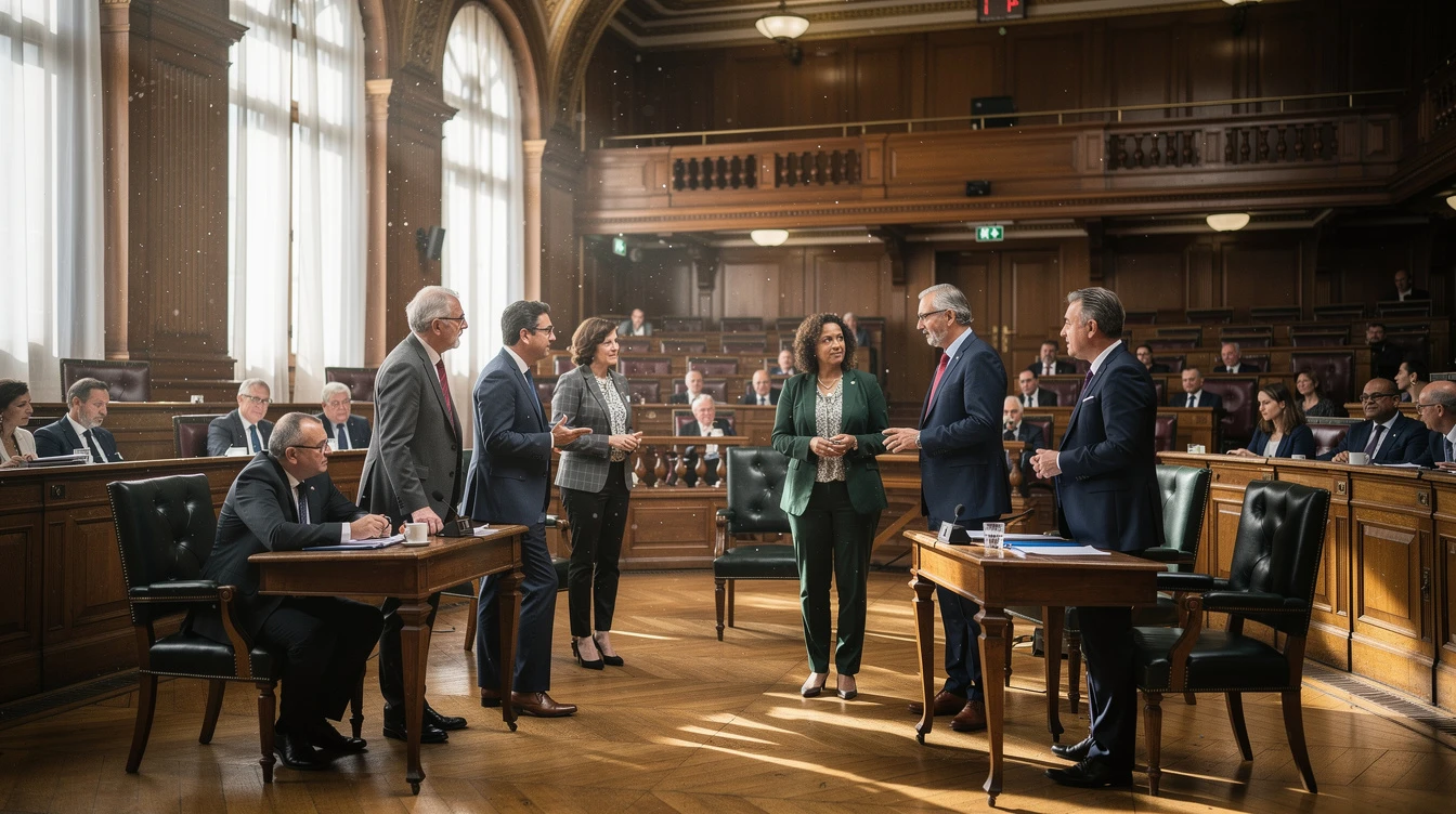 Vote d'une loi sur la protection des squatteurs à l'Assemblée nationale française